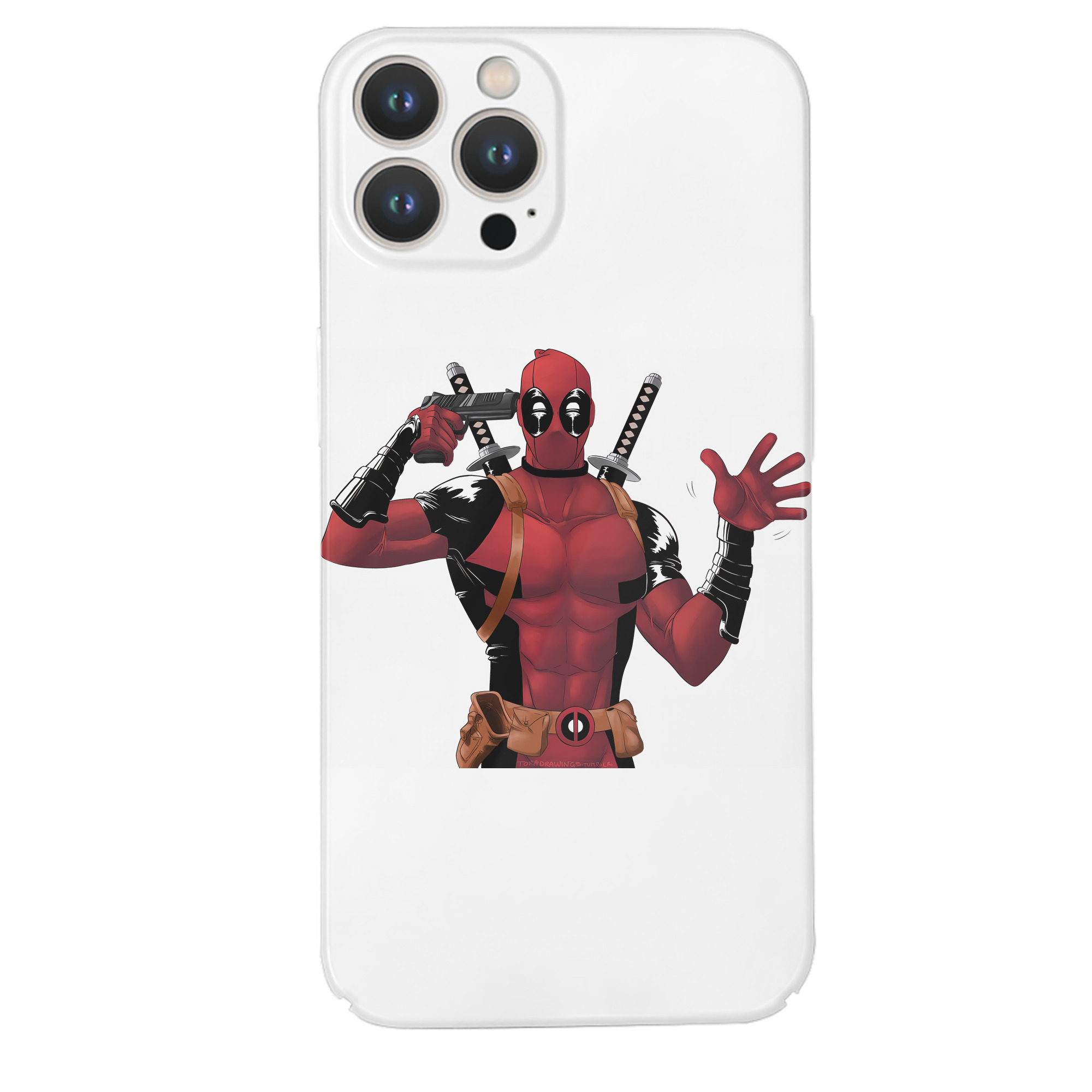 （画像用） Deadpool デッドプール 【iPhone 14シリーズ対応】ハードケース